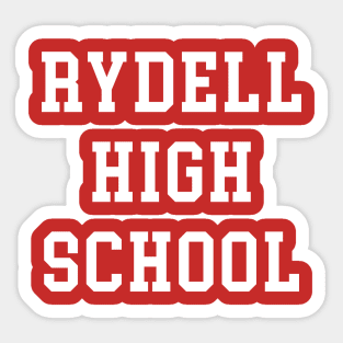 Rydell High School Sticker